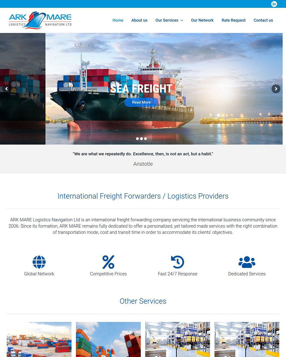 ARK MARE Logistics Navigation