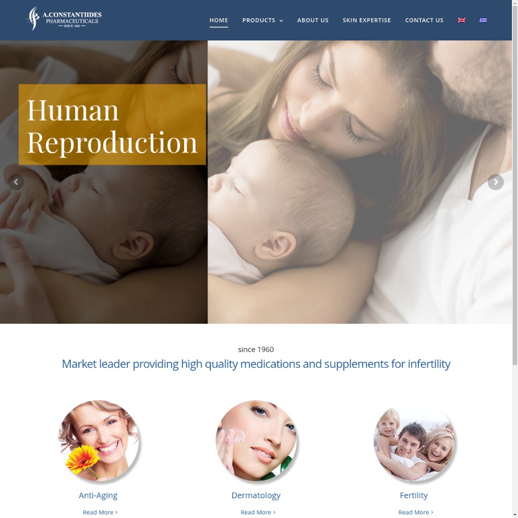 A Constantinides Cyprus Web Design